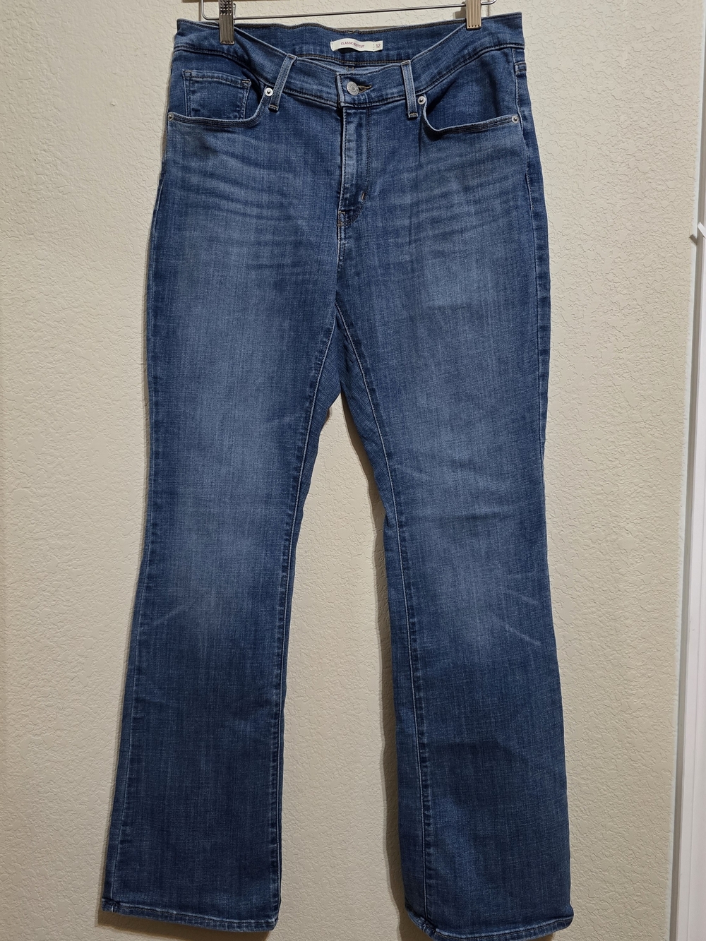 Levi's Dark Wash Womens Classic Bootcut Jeans